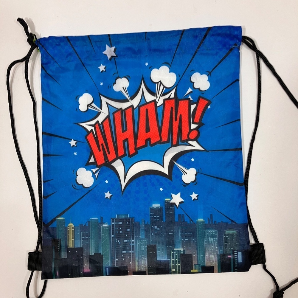 Pop Art Draw String Bag - Picture 2 of 8